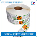 Free Design Customized roll barcode lable sticker printing